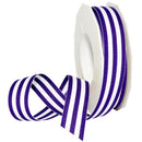 Grosgrain 7/8" Black Stripe