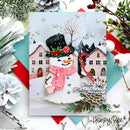 Honey Bee Stamps: Lovely Layers: Vintage Snowman Die Set {N04}