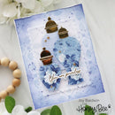 Honey Bee Stamps: Floral Mosaic - Set of 4 - 6"x6" Layering Stencils {N17}