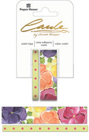 Paper House Productions Carole Shiber Pansies Washi Tape