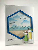 Pink & Main Scallop Hexagon Dies {W50}