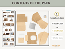 Craftreat Kraft TV Pop Up Mini Album {C922}