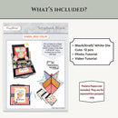 Craftreat White Easel Box Blank Folio {B212}