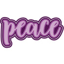 Honey Bee Stamps: Peace Die Set {N19}