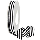 Grosgrain 5/8" Baby Blue Stripes