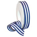 Grosgrain 5/8" Baby Blue Stripes