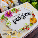 Honey Bee Stamps: Stacking Art Deco Labels Die Set {N25}