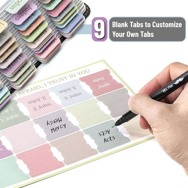 Mr. Pen Minimal Morandi Bible Tabs {K36}