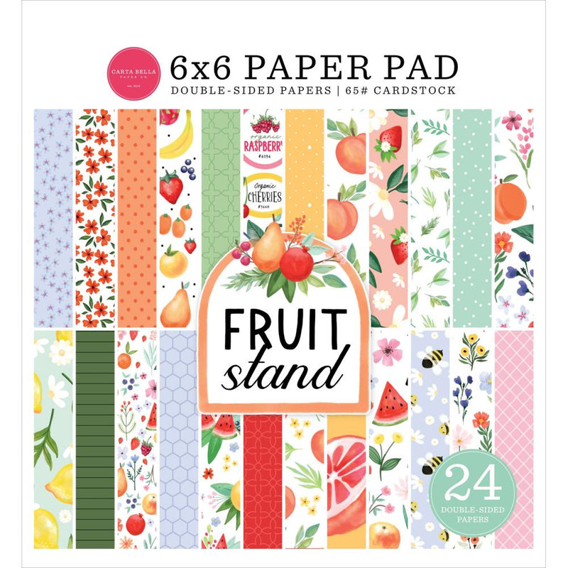 Carta Bella 6x6 Fruit Stand Paper Pad