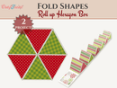 Craftreat Hexagon Roll Up Folio - 2pk.