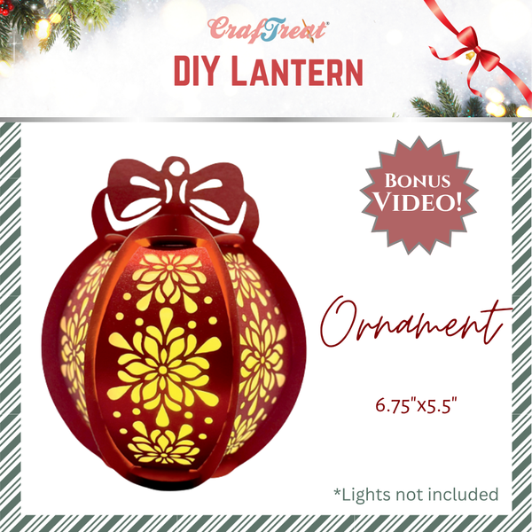 Craftreat DIY Paper Lanterns - Ornament {B217}