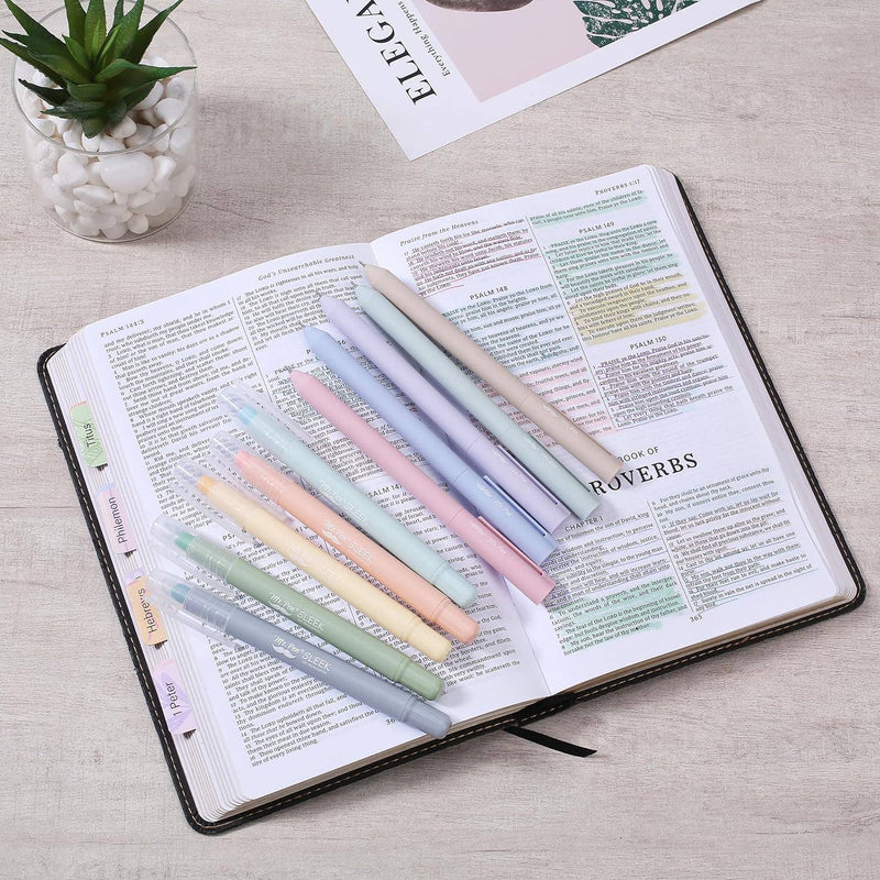 Mr. Pen No Bleed Bible Highlighters & Pens - 10 Pack {E214}