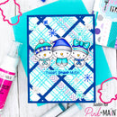 Pink & Main Plaid Cover Die Panel A {X133}