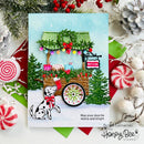 Honey Bee Stamps: Christmas Market Cart Add-On Die Set {N09}