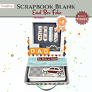 Craftreat White Easel Box Blank Folio {B212}