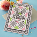 Spellbinders Lisa Horton Decorative Lattice Etched Dies {G114}