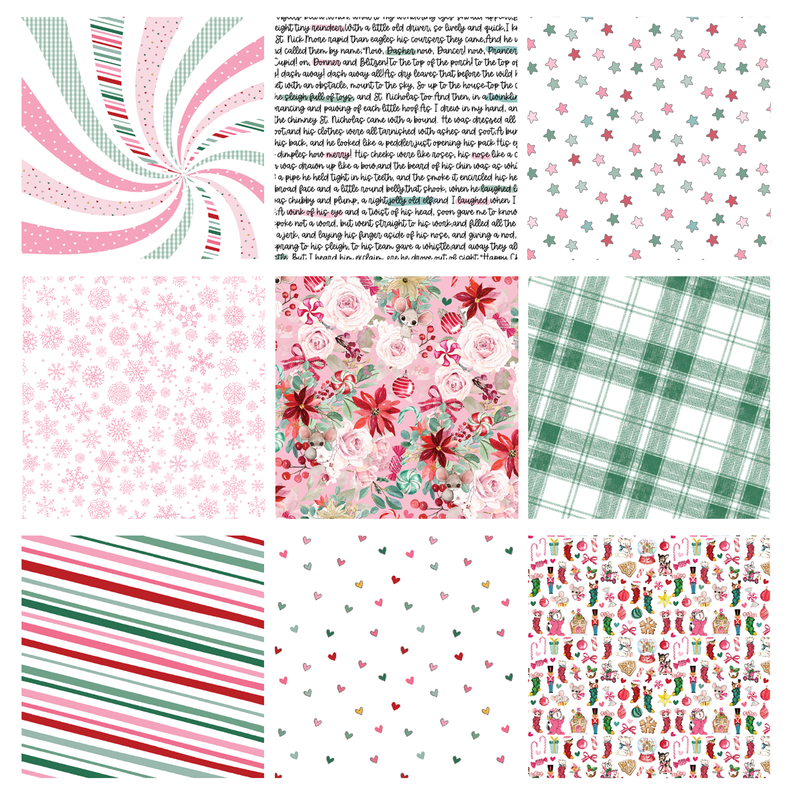 Pretty Little Studio 12x12 Sugar Plum MAIN Paper Pack {F604}