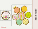 Craftreat Hexagon Fold Out Blank Quick Folio - 3pk. {C902}