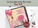 Craftreat 8x8 White Basic Folio {C911}