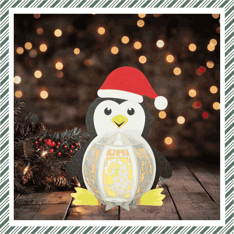 Craftreat DIY Paper Lanterns - Penguin {B321}