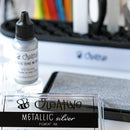 Honey Bee Stamps: Bee Creative Ink Refill - Metallic Silver 1/2 Ounce Bottle {G112}