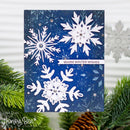 Honey Bee Stamps: Lovely Layers: Large Snowflakes Die Set {N27}