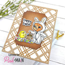 Pink & Main Plaid Cover Die Panel A {X133}