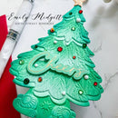 Honey Bee Stamps: Grandma's Christmas Tree - 3D Embossing Folder {N15}