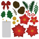 Honey Bee Stamps: Winter Bouquets Die Set {N05}