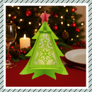 Craftreat DIY Paper Lanterns - Christmas Tree
