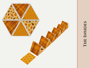 Craftreat Hexagon Roll Up Folio - 2pk.