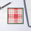 Sizzix Layered Stencils 4PK - Tartan by Olivia Rose {N31}