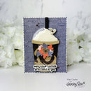 Honey Bee Stamps: Lovely Layers: Coffee Cup Swirls Add-On Die Set {N14}