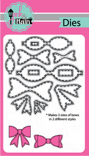 Pink & Main Stitched Bow Dies {X129}