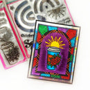 Pink & Main Sunburst Cover Die {K18}