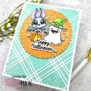 Pink & Main Plaid Cover Die Panel B {D142}