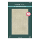 Linen 3D Embossing Folder by Suzanne Hue {X185}