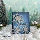 Honey Bee Stamps: Lovely Layers: Large Snowflakes Die Set {N27}