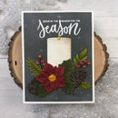 Honey Bee Stamps: Winter Bouquets Die Set {N05}