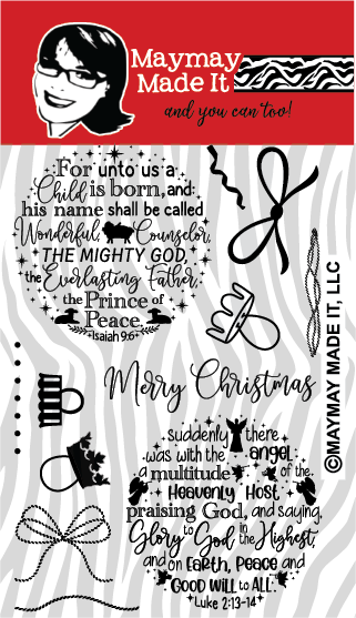 Maymay's Adorned 4x6 Stamp Set {A200}