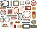 Carta Bella Here Comes Autumn Icons Ephemera {G74}