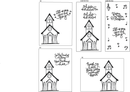Maymay's Eternal Hallelujah 4x6 Stamp Set {A106}