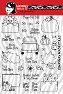 Maymay's Fall Place Photo Here 6x8 Stamp Set {A201}