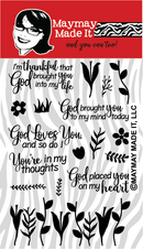Maymay's God Loves You 4x6 Stamp Set {A45}
