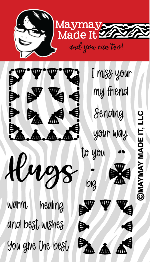 Maymay's Granny Hugs 4x6 Stamp Set {A248}