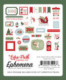 Echo Park Here Comes Santa Paws Ephemera {D149}