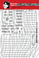 Maymay's HeART Journal  6x8 Stamp Set {A62}