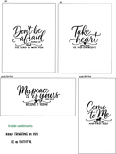 Maymay's He Is Faithful 4x6 Stamp Set {A193}