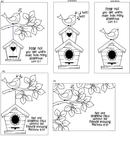 Maymay's His Eye Is On The Sparrow 4x6 Stamp Set {A153}