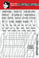 Maymay's Holiday Planner 6x8 Stamp Set {AV246}